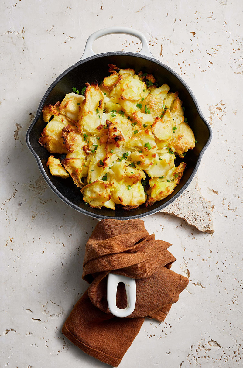 creamy-skillet-roasted-potatoes